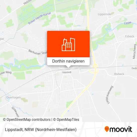 Lippstadt Karte