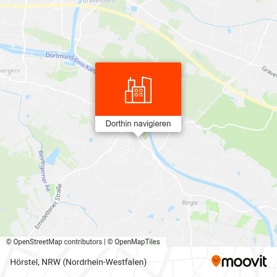 Hörstel Karte
