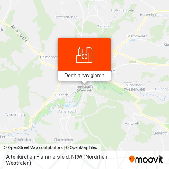 Altenkirchen-Flammersfeld Karte