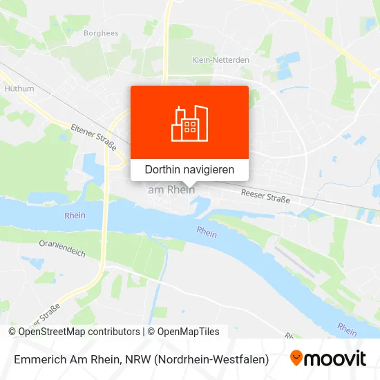 Emmerich Am Rhein Karte