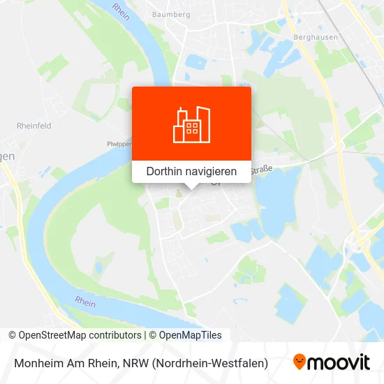Monheim Am Rhein Karte
