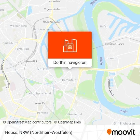 Neuss Karte
