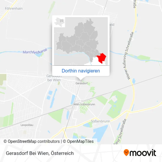 Gerasdorf Bei Wien Karte