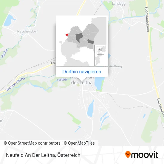 Neufeld An Der Leitha Karte