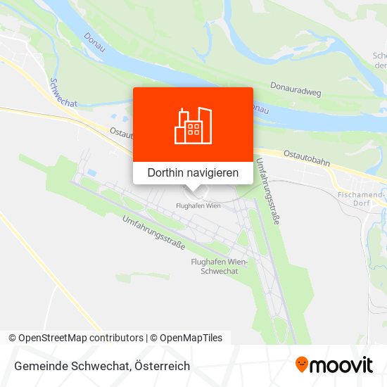 Gemeinde Schwechat Karte