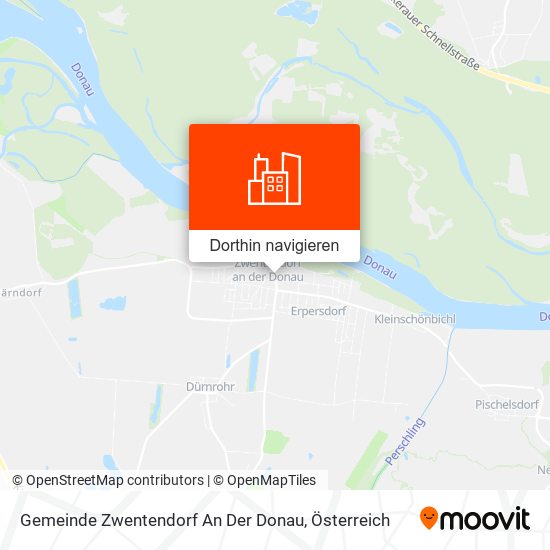 Gemeinde Zwentendorf An Der Donau Karte