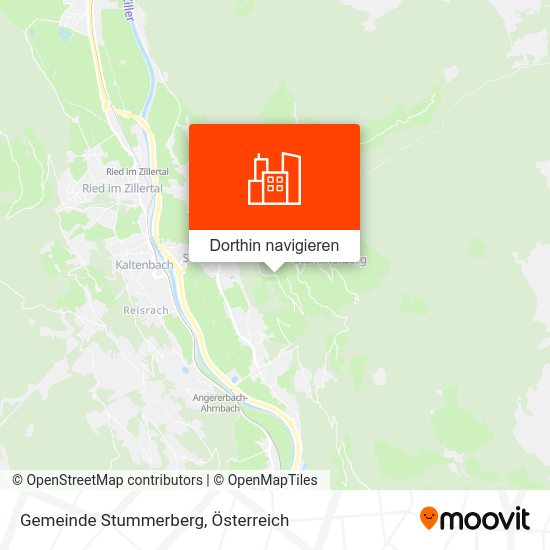 Gemeinde Stummerberg Karte