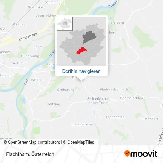 Fischlham Karte