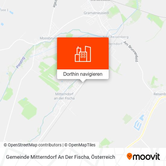 Gemeinde Mitterndorf An Der Fischa Karte