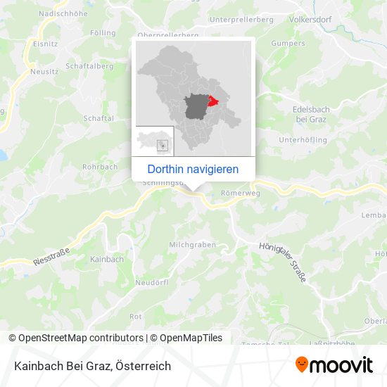 Kainbach Bei Graz Karte