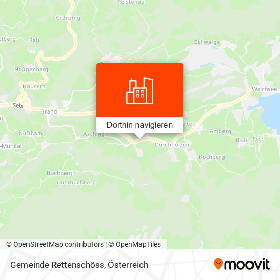 Gemeinde Rettenschöss Karte