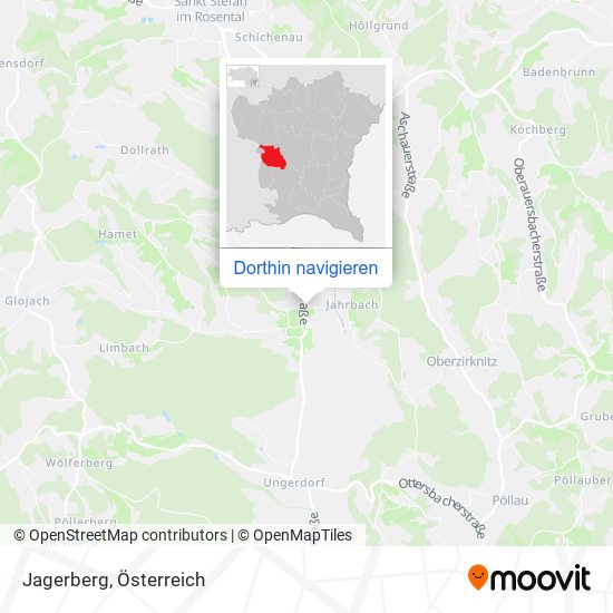 Jagerberg Karte