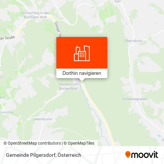 Gemeinde Pilgersdorf Karte