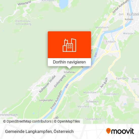 Gemeinde Langkampfen Karte