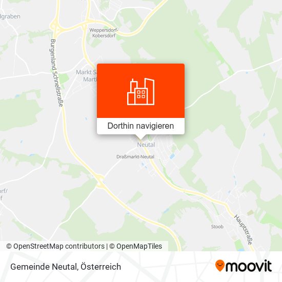 Gemeinde Neutal Karte