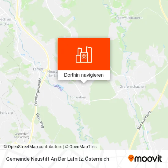 Gemeinde Neustift An Der Lafnitz Karte