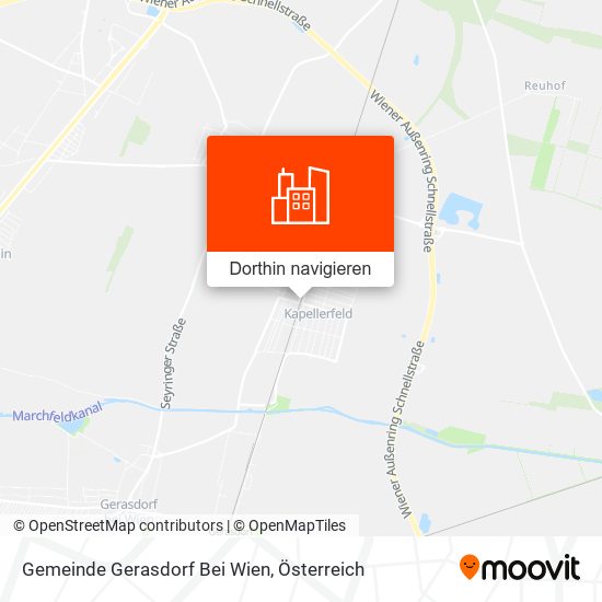 Gemeinde Gerasdorf Bei Wien Karte