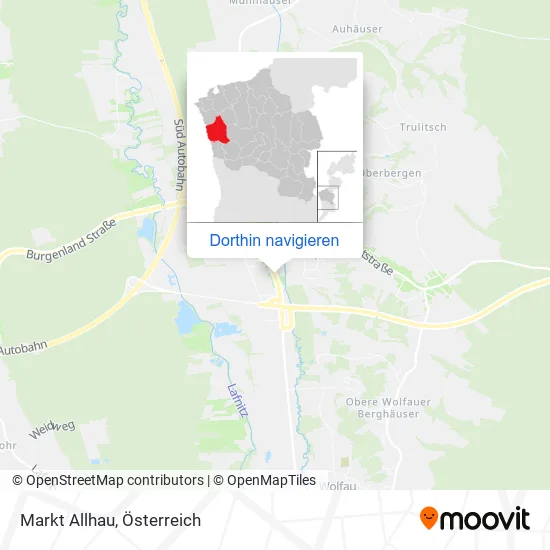 Markt Allhau Karte
