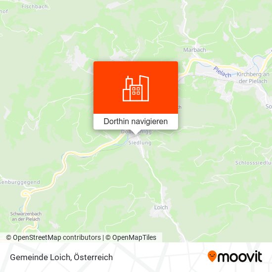 Gemeinde Loich Karte