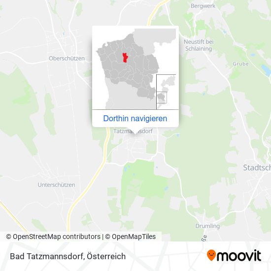 Bad Tatzmannsdorf Karte