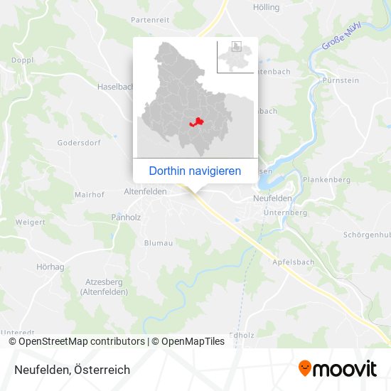 Neufelden Karte