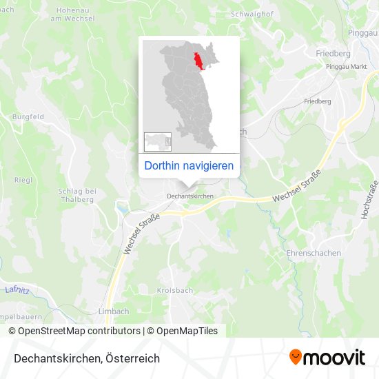 Dechantskirchen Karte