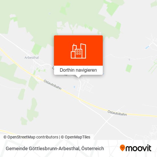 Gemeinde Göttlesbrunn-Arbesthal Karte