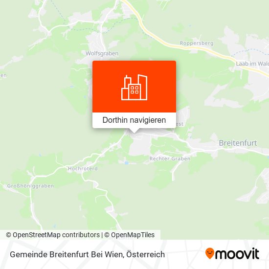 Gemeinde Breitenfurt Bei Wien Karte