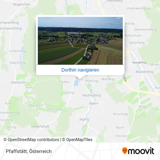 Pfaffstätt Karte