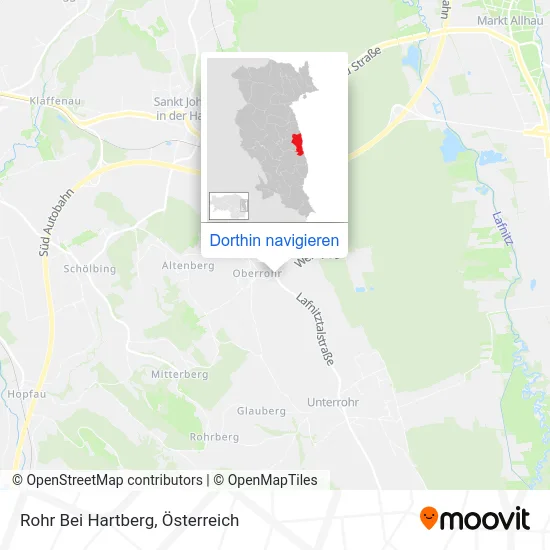 Rohr Bei Hartberg Karte