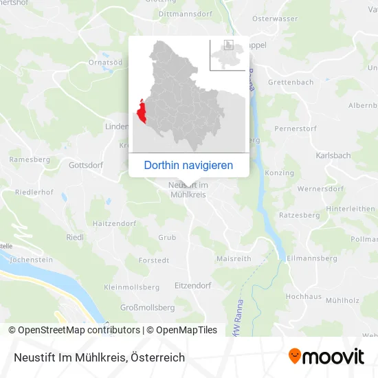 Neustift Im Mühlkreis Karte