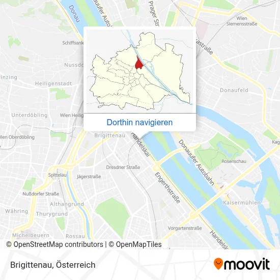 Brigittenau Karte