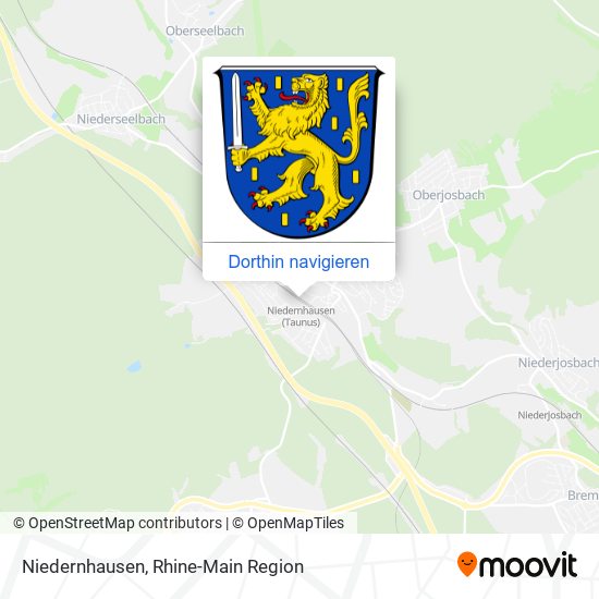 Niedernhausen Karte