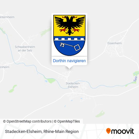 Stadecken-Elsheim Karte