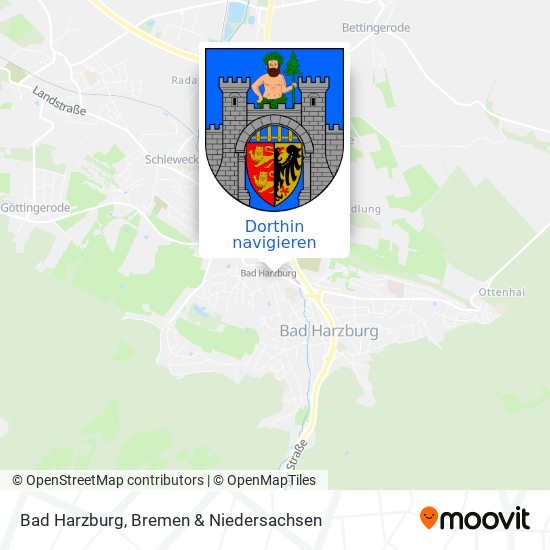 Bad Harzburg Karte