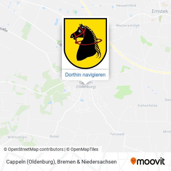 Cappeln (Oldenburg) Karte