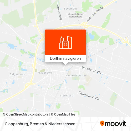 Cloppenburg Karte