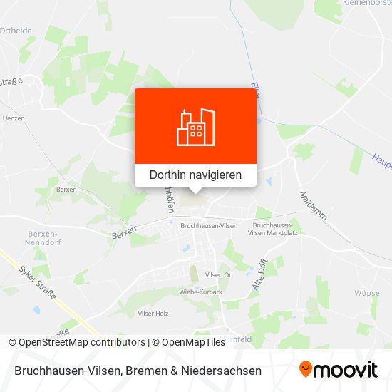 Bruchhausen-Vilsen Karte