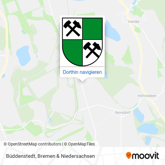Büddenstedt Karte