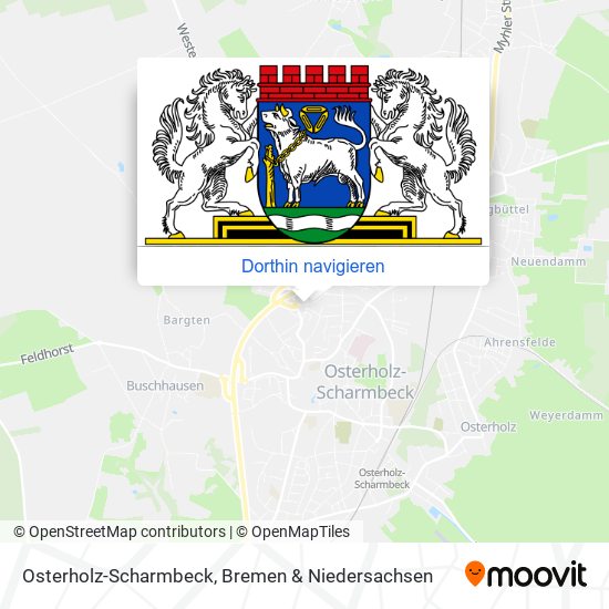 Osterholz-Scharmbeck Karte