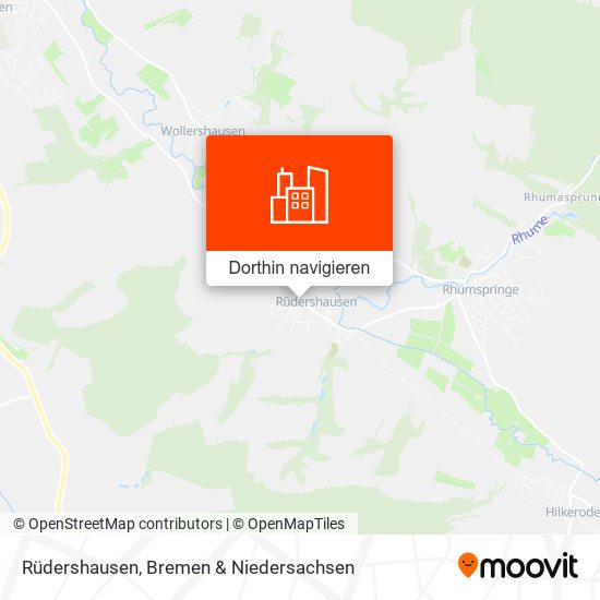 Rüdershausen Karte