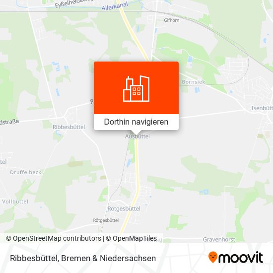 Ribbesbüttel Karte
