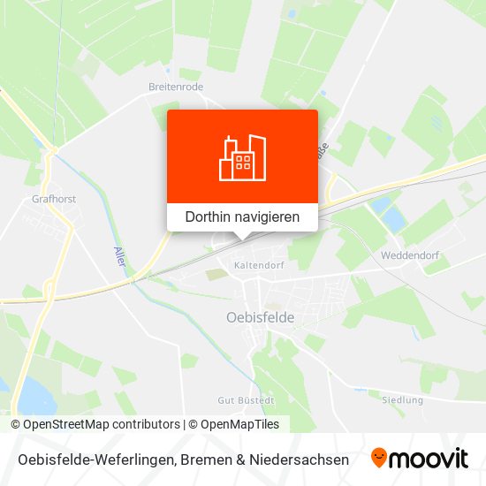 Oebisfelde-Weferlingen Karte