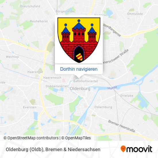 Oldenburg (Oldb) Karte
