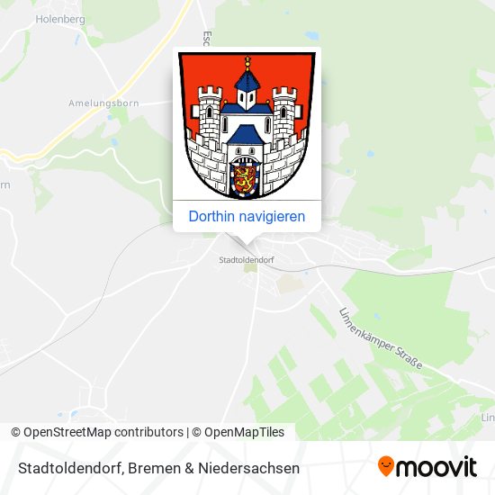 Stadtoldendorf Karte