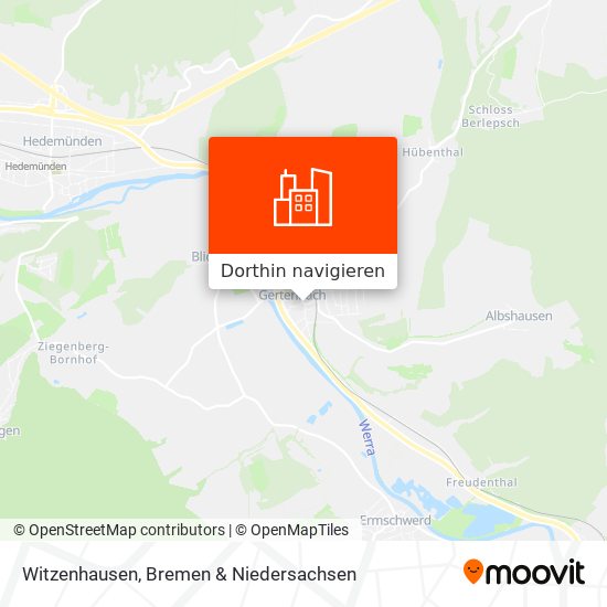 Witzenhausen Karte