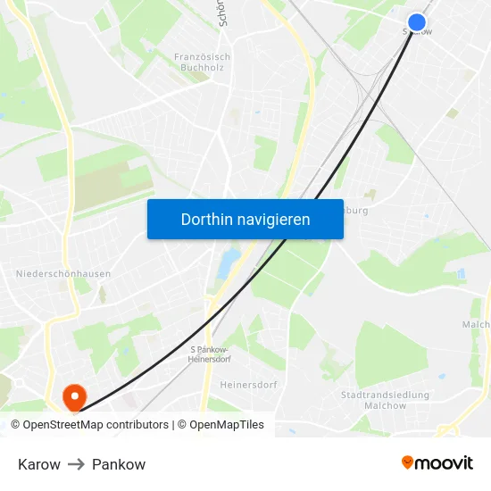 Karow to Pankow map