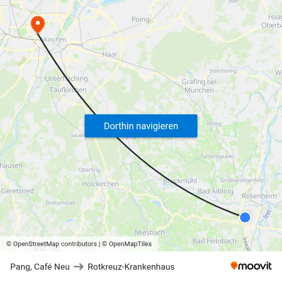 Pang, Café Neu to Rotkreuz-Krankenhaus map