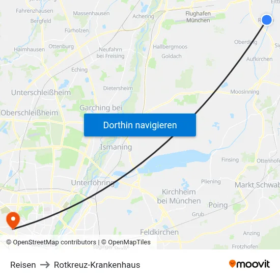 Reisen to Rotkreuz-Krankenhaus map
