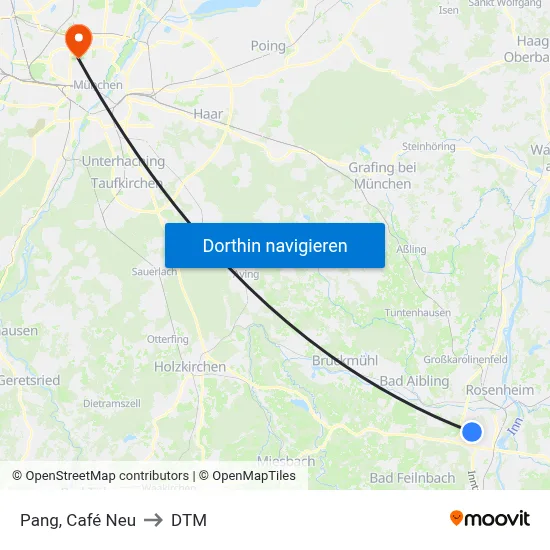 Pang, Café Neu to DTM map